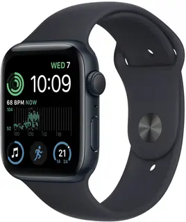 Apple Watch Series 5 44mm Cellular Alu Black/ Midnight Blue Sport Large