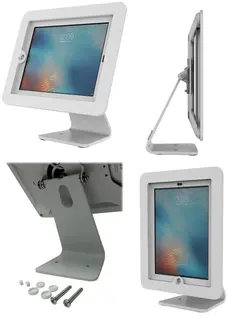 Compulocks Executive 360 - iPad 9.7" with Rotating 360° Kiosk White